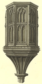 The pulpit about 1820 [Z1244]